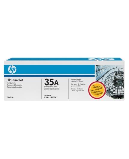 762829 HP CB435A Toner HP CB435A sort kap. 1500 sider 